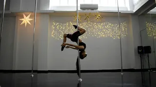 Pole Art Routine 188 - Level  3 (Sevdaliza - Marilyn Monroe)