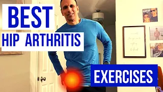 7 BEST Hip Arthritis Exercises to do!