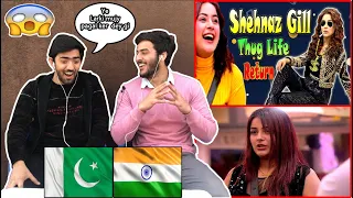 Pakistani React on Shehnaz Gill Kaur ULTIMATE THUG LIFE | Bigg Boss 13 Journey