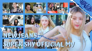 'NEWJEANS' SUPER SHY Official MV reaction mashup