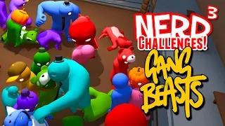 Nerd³ Challenges! Royal Rumble! - Gang Beasts