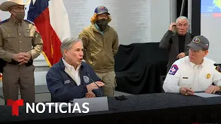 El gobernador de Texas habla sobre los apagones provocados por la nevada | Noticias Telemundo