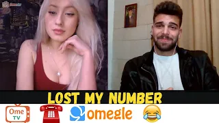 I LOST MY NUMBER CAN I HAVE YOURS ? Omegle - Ome.tv