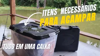 QUE LEVAR EM UM ACAMPAMENTO? ITENS NECESSÁRIOS PARA ACAMPAR