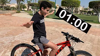 How To Ride a Bike With No Hands in 60 seconds