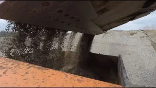 Hauling the first load in my L8000 dump truck