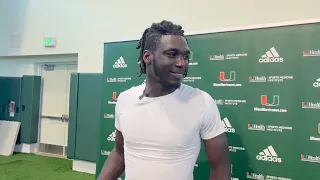 Miami Hurricanes Safety James Williams Discusses Role, Outside Linebacker Reps, New Guidry Defense