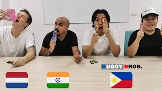 My foreign friends tasting Hungarian sweets | Thailand | Lillawadee x Bugoy Bros.