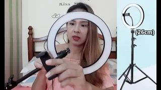 HOW TO ASSEMBLE RING LIGHT TO TRIPOD STEP BY STEP || Tagalog Tutorial