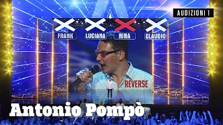 Antonio canta al contrario