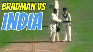 🏏Bradman’s 100th century vs Indian - 1947-48