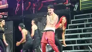 Justin Bieber Brings Girl on Stage During Baby - Columbus, OH