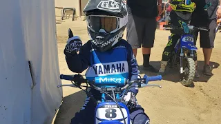 Yamaha PW50 Motocross Race 4-6 years old