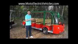 The citEcar 15 Passenger People Mover Electric Shuttle | From Moto Electric Vehicles