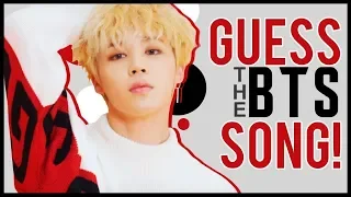 [BTS] Guess The Song Title by The First 5 Seconds In Reverse