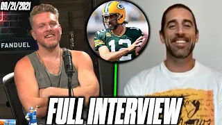 Aaron Rodgers Joins the Pat McAfee Show After Big Get-Back Win In Week 2