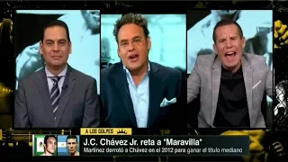 Faitelson Reclama a JC Chavez Que Se Retire Su Hijo Chavez Jr