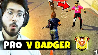 Another V badge Player in my Game😱 | Grandmaster Lobby Hard Fight, Free Fire