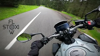 Riding in the Alps ⛰️ | Exhaust only | Honda CB650R | FPV