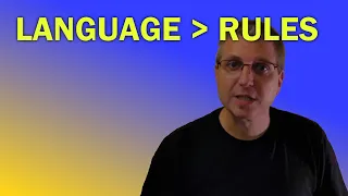 Language is Not About Rules