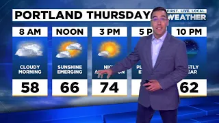 Thursday morning FOX 12 weather forecast (7/15)