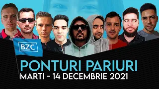 Ponturi pariuri sportive 14.12.2021