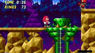 Sonic 2 and Knuckles Hidden Palace zone act 2 TAS