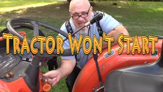 How to Fix Kubota L3301 Tractor that Won't Start (Bad PTO Safety Switch)