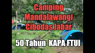 Camping Mandalawangi Cibodas Jawa Barat Alumni KAPA 50 tahun KAPA FTUI