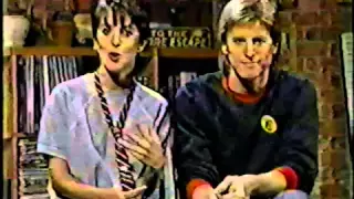 Alan Hunter and Martha Quinn - MTV 1981