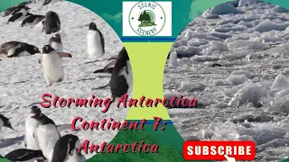 Storming Antarctica Continent 7: Antarctica | Antarctica Scenic Relaxation Film With Calming Music