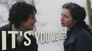 jamie x claire x fergus fraser | it's you we need