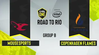 CS:GO - Copenhagen Flames vs. mousesports [Train] Map 3 - ESL One: Road to Rio - Group B - EU