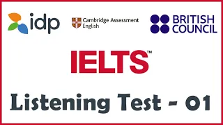 IELTS Listening Practice Test With Answers Video - 01