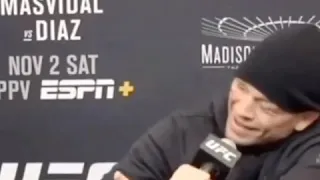 Nate Diaz doesn't know what irony means😂😂🤣