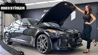 2023 Kia Stinger GT Elite (Red Interior) - Full Review