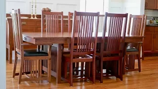 Mission Style Dining Chair | How To Build Part 2 / Arts and Crafts Style Woodworking