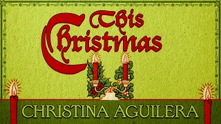 Christina Aguilera - This Christmas (Fireplace Video - Christmas Songs)