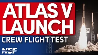 ULA Atlas V Launches Starliner Crew Flight Test