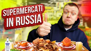 🌮 COME SONO I SUPERMERCATI RUSSI? SPESA + MUKBANG CIBO RUSSO? #DDRINRUSSIA