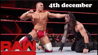 WWE Monday Night Raw 4/12/2017 Highlights HD | WWE RAW 4 December 2017 Highlights HD