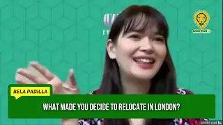 Bela Padilla on why she relocated to London, England