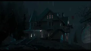 Rainy Night Outside the Pink Palace ~ Coraline Ambience