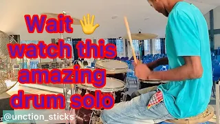 Don’t skip watch this amazing drum solo and have fun 🤩 #drumcover #drummer #bestdrumsolo