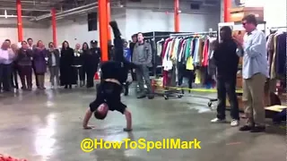 Street Performer Challenges Nypd To Epic Dance Battle