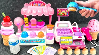 76 Minutes Satisfying with Unboxing Cute Pink Ice Cream Store Cash Register ASMR | Review Toys