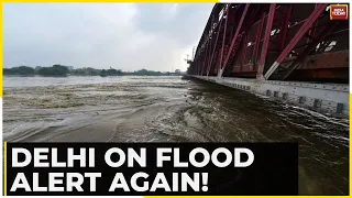 Delhi Floods: Delhi On Flood High Alert Again Due To Surge  In Hathnikund Barrage Discharge