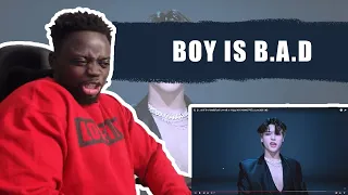 WOOYOUNG - Bad (Cover) [Artist Of The Month] REACTION