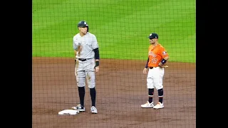 Altuve and Judge together again...Astros vs. Yankees...7/9/21