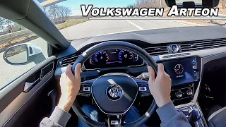 Driving The VW Arteon R-Line - The Secret New Volkswagen You Forgot About (POV Binaural Audio)